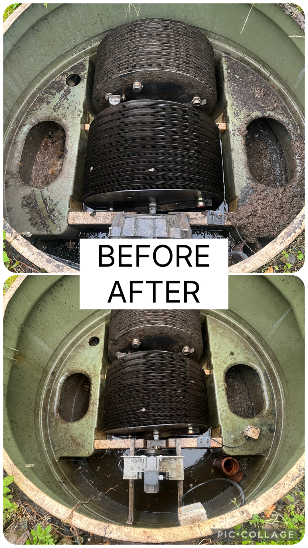 BA BioDisc service Kirknewton – rotor biofilm inspection and routine maintenance