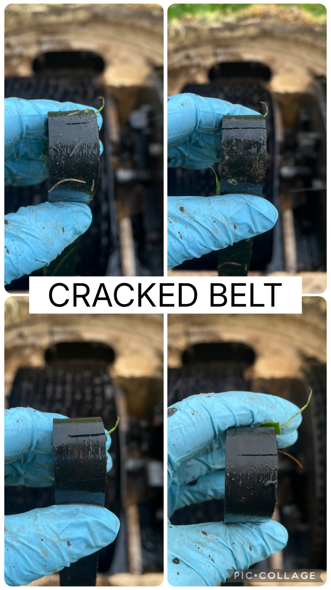 Cracked BA BioDisc drive belt replaced Strathaven