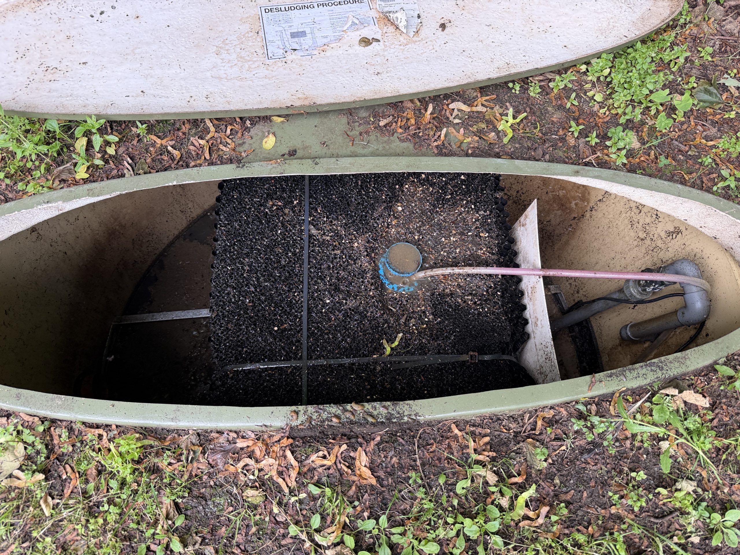Clearwater E6 sewage treatment plant following JDK 60 blower replacement
