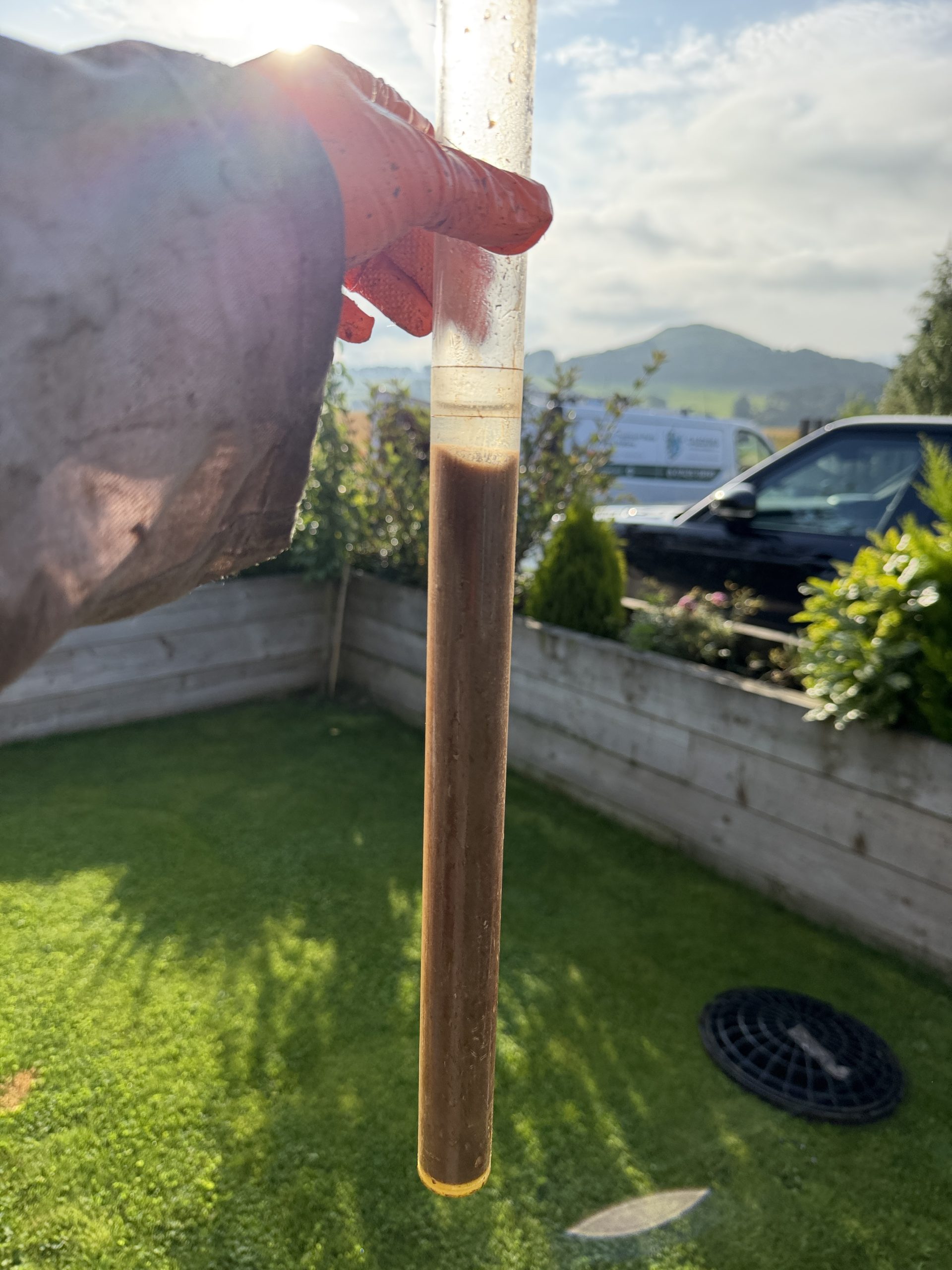 High MLSS reading from Graf One2Clean sewage treatment plant
