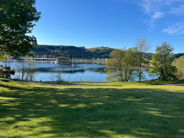 Servicing a Sewage treatment plant Scotland/Oban