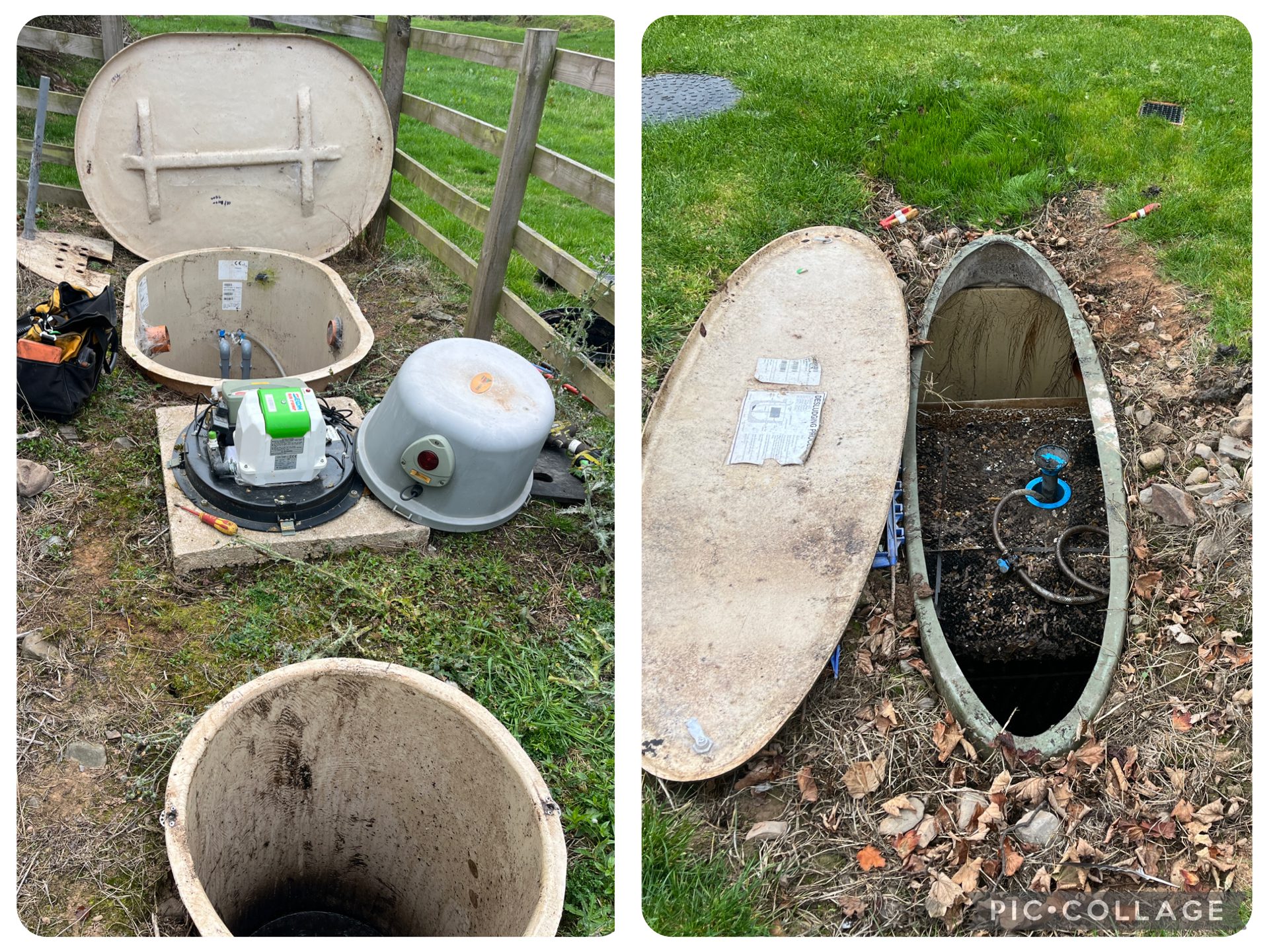 Bioficient 5 and P6 BioTec sewage treatment plants serviced in Eyemouth, Scottish Borders