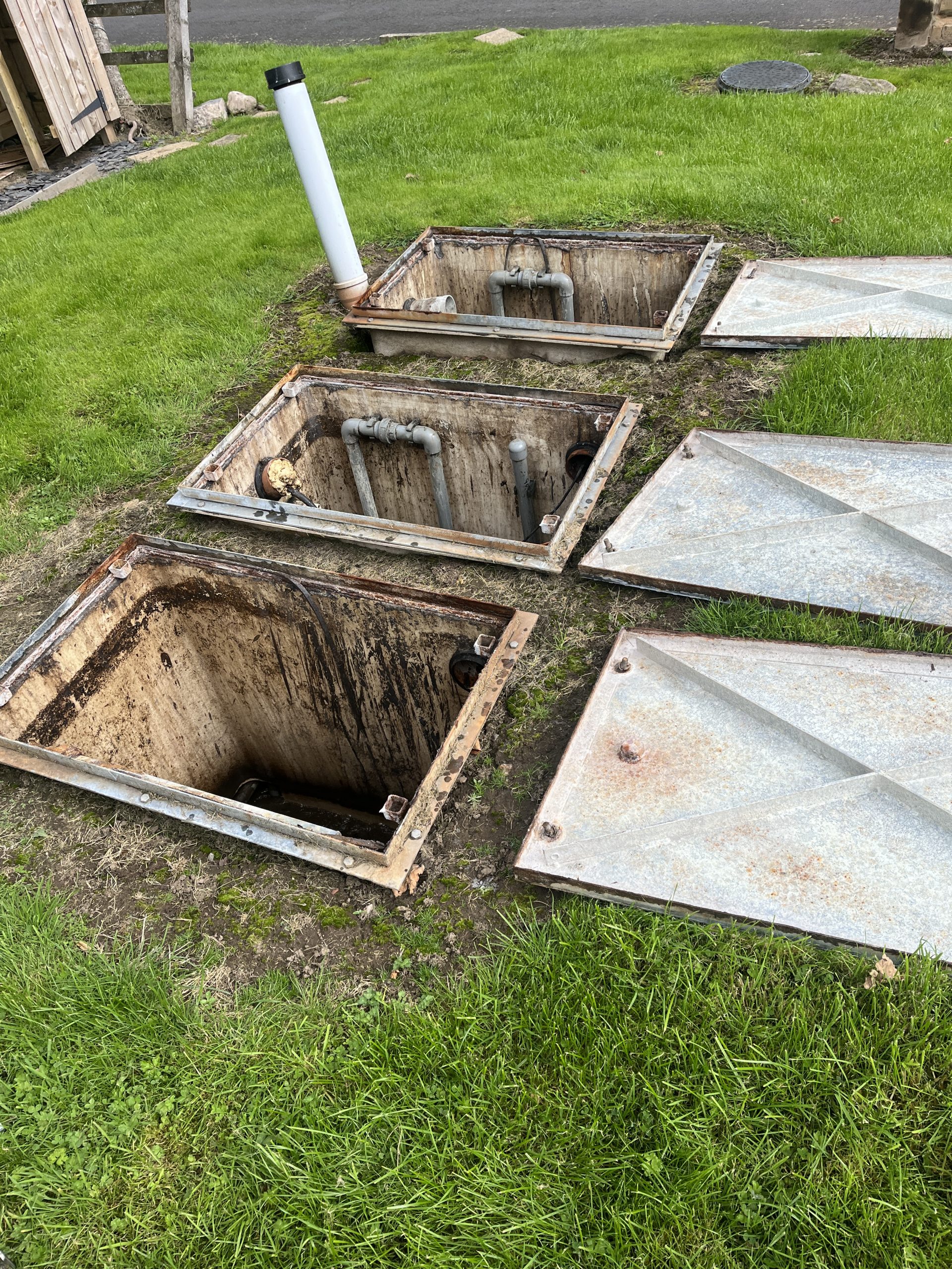 HEQ sewage treatment plant during routine service in Dundee