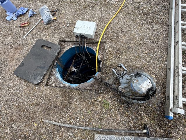 Flygt Pump Chamber Repair Fowlis Dundee