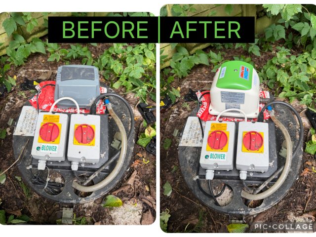 Clearwater E6 Air Blower Replacement