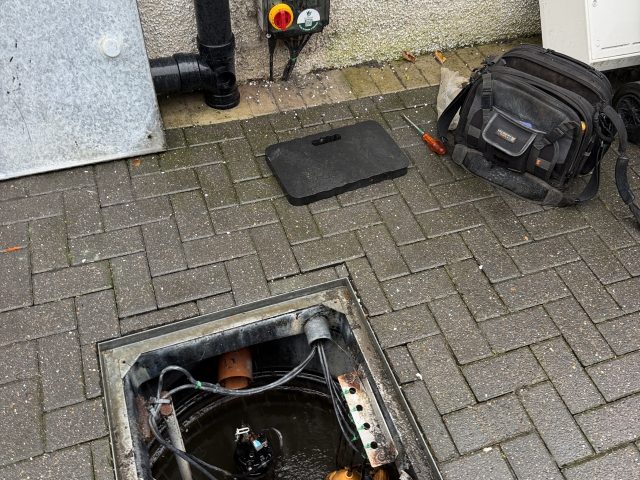 Twin Pump Chamber Service – Newmilns Ayrshire